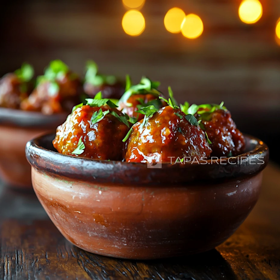 Cod Meatballs with Spanish Sauce - Tapas Recipes Website